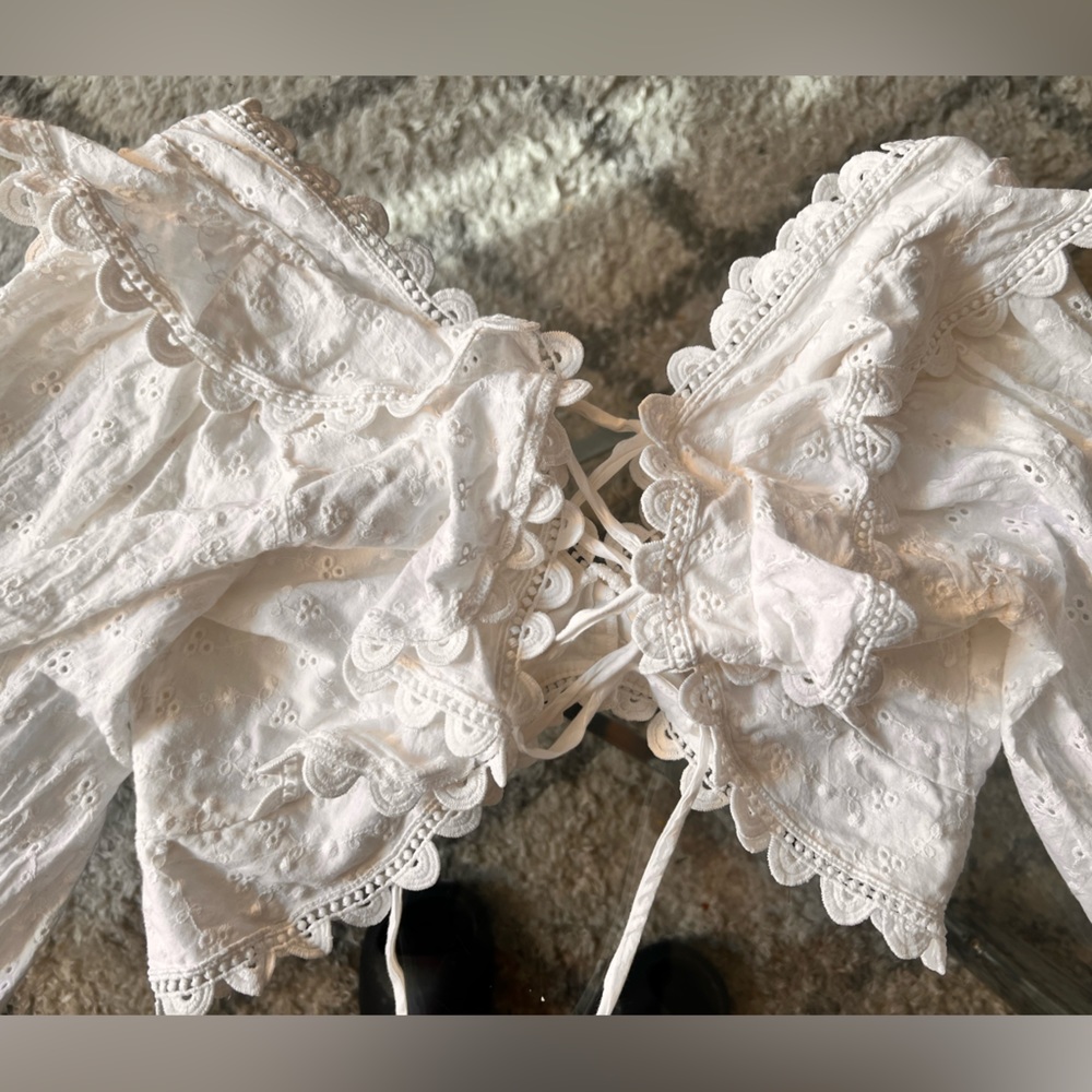 Seashell top white - Picture 4 of 6